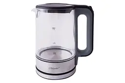 Електрочайник скляний Maestro MR-053-Grey 1.7 л 2200 Вт сірий