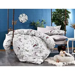 Комплект постільної білизни з компаньйоном (R-T9155) Євро TAG tekstil pbe0040870