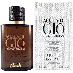 Парфумована вода тестер Giorgio Armani Acqua di Gio Absolu Instinct 75 мл