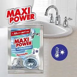 Засіб для чищення труб Maxi Power з холодною водою, гранульований, 80 г - мініатюра 3
