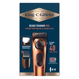 Тример Gillette King C. Beard Trimmer Pro Для бороди (8700216659659) - мініатюра 2