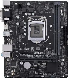 Материнська плата ASUS Prime H310M-R R2.0 (Prime H310M-R R2.0) (Socket 1151 v2, Intel H310, Micro-ATX) Б/в