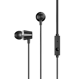 Провідні навушники Koni strong with mic KS-102, 3.5mm, 1.2m, black - мініатюра 3