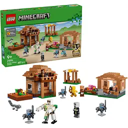 Конструктор LEGO Minecraft Напад викликача на село (21596)