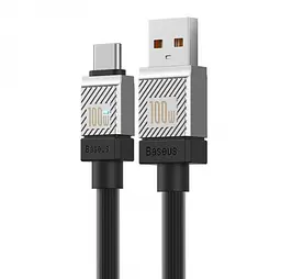 Кабель Baseus CoolPlay Series Fast Charging Cable USB to Type-C 100W 1m CAKW000601 Black