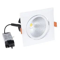 Світильник стельовий Brille LED-41/20W COB WW DL врізний (L126-028) - мініатюра 2