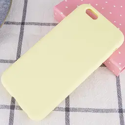 Чохол Silk Full Protective (AA) NO LOGO для Apple iPhone SE (2020) / 7 / 8 (4.7") Жовтий / Mellow Yellow - мініатюра 2