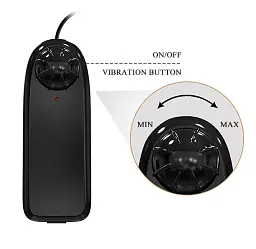 Вібратор Baile Beautiful Encounter Vibrator Flesh, 14 см - мініатюра 9