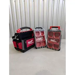 Набір із сумки для інструментів і 2 органайзерів PACKOUT MILWAUKEE - мініатюра 2