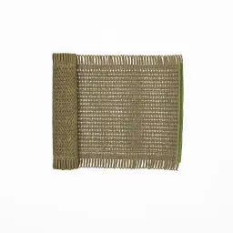 Доріжка раннер для сервірування столу Yiwu Fringe 120x30 см оливковий HP-35-19GR - мініатюра 3
