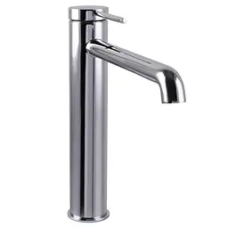 Змішувач для умивальника TOPAZ LOFT TLF 32203-H75-C хромований високий для ванної кімнати з двома шлангами