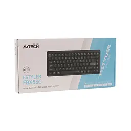 Клавіатура A4Tech FBX53C Wireless/Bluetooth UA Black (4711421001908) - мініатюра 12
