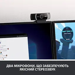 Веб-камера Logitech C922 Pro Stream FullHD Black (960-001088) - мініатюра 5