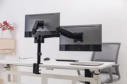 Настільне кріплення для двох моніторів OfficePro 17-32" Black (MA722B) - мініатюра 15