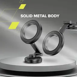 Універсальний автотримач Canyon Magnetic phone holder OnGrip 10 aluminum Black (CNS-CCHM10) - мініатюра 11