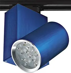 Світильник трековий поворотний LED 205/6x3W NW BLUE Brille L8-008