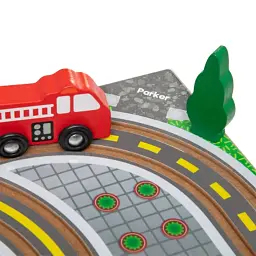 Ігровий набір Melissa&Doug дерев'яний футляр "Місто" (MD30141) - мініатюра 4