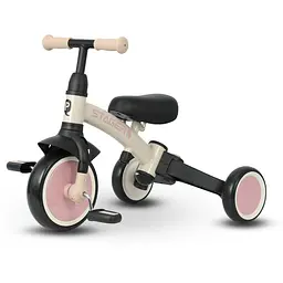 Велосипед біговел з ручкою Qplay Stager 3 в 1 Beige-Pink (T80STAGERBeigePink) - мініатюра 3