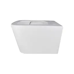 Унітаз підвісний Qtap Crow безобідковий з сідінням Soft-close QT05335171W, Білий - мініатюра 8
