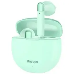 Бездротові навушники Baseus Encok W2 TWS Blue (NGW2-03) - мініатюра 2