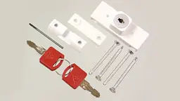 Замок безпеки віконний блокатор для стулки вікна дитячий замок BSL ORIGINAL Baby Safe Lock в упаковці - мініатюра 2