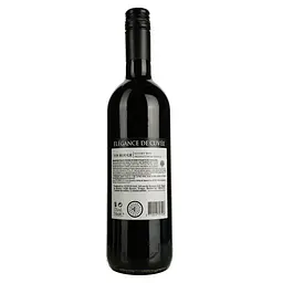 Вино Elegance de Cuvee Rouge червоне сухе 0.75 л - мініатюра 2