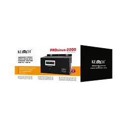 ДБЖ перетворювач напруги Kemot PROsinus 22000 12/230V (2200VA/1600W) Slim URZ3411 - мініатюра 2