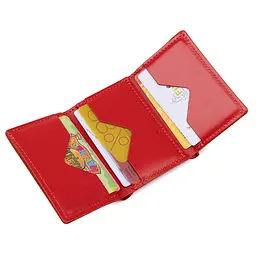 Жіноче шкіряне портмоне GRANDE PELLE 7,5х10х1,5 см acs0018777 - мініатюра 4