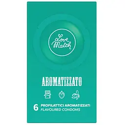 Презервативи Love Match Aromatizzato Асорті 6 шт. (ROZ6400229611) - мініатюра 3
