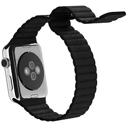 Ремінець PU ArmorStandart Loop для Apple Watch All Series 38 mm 40 mm Black - мініатюра 3