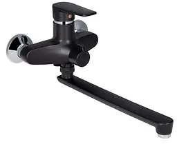 Змішувач для ванни Brinex 35B 005, Chrome/Black (k35) BRIN35B005