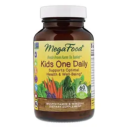 Мультивітаміни для дітей Kids One Daily 60 табл MegaFood vit0005320