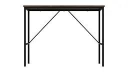 Стіл письмовий Line Тайм Ferrum-decor 750x1000x500 Чорний метал ДСП Дуб Сонома Трюфель 16 мм (FRD-104868) - мініатюра 5