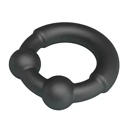 Ерекційне кільце Crazy Bull Meco 6.1 см чорний - мініатюра 2