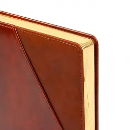 Щоденник діловий Leo Planner 2027 Whisky А5 твердий коричневий 368 сторінок (252756) - мініатюра 3