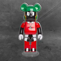 Акрилова колекційна фігурка Bearbrick Marvin The Martian - мініатюра 2