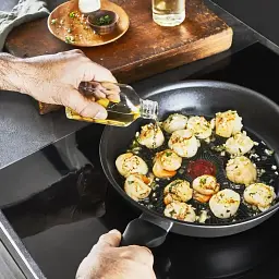 Сковорода велика Tefal Unlimited 32 см (G2550853), з шестишаровим титановим антипригарним покриттям Titanium 6Х - мініатюра 9