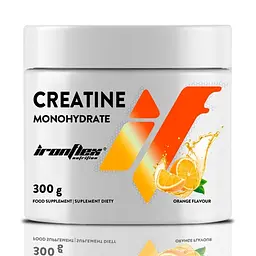 Креатин Creatine Monohydrate 300 грам - Апельсин IronFlex vit0003894