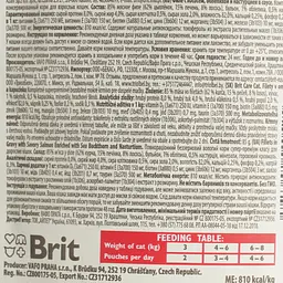Беззерновий вологий корм для кішок Brit Care Cat pouch пікантний лосось 85 г - мініатюра 3