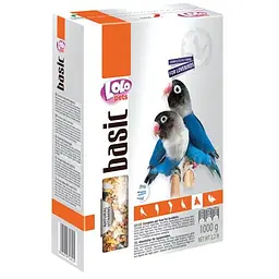 Уцінка. Повнораціонний корм для нерозлучників Lolopets, 1 кг (LO-72602) 