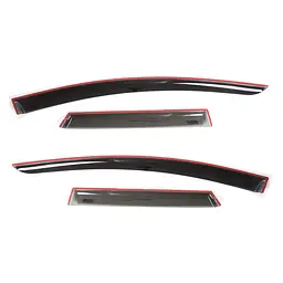 Дефлектори вікон вітровики Mazda CX-7 2006-2016 Скотч 3M Acryl-Auto - мініатюра 2