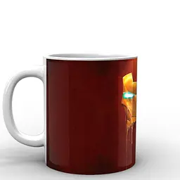 Кухоль GeekLand Iron Man Залізна Людина фан арт IM.02.062 330 мл білий - мініатюра 2