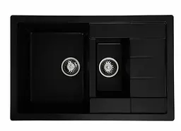 Кухонна мийка Platinum 7850W TOSKANA матова Чорна (SP000025177)