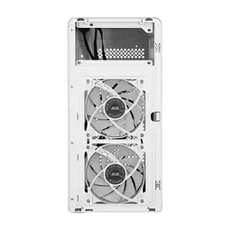 Корпус 2E Credo Plus V350WG без БР 1xUSB3.0 1х USB 2.0 1xUSB Type-C 3x120мм VGA 350мм LCS ready TG Side Panel mATX білий - мініатюра 6