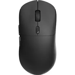 Мышь беспроводная Ajazz NJ07 Combo, Black, Bluetooth/2.4GHz/Type-C, оптическая (сенсор PixArt PAW3311), до 24000 dpi, переключатели Huano, 6 кнопок, 300 mAh, радиус действия до 10 м (NJ07-MC