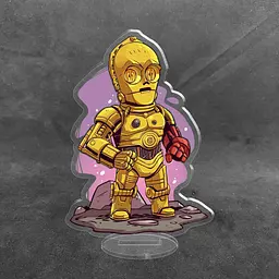 Акрилова колекційна фігурка Чібі Chibi Зоряні війни Star Wars - C-3po 10 см