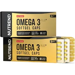 Омега 3 с витамином D3 Nutrend Omega 3 Plus 120 гель капсул