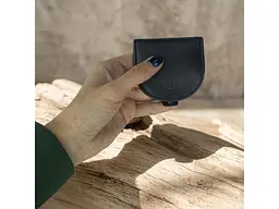 Жіноча монетниця із натуральної шкіри Cortina 5070 nero Чорна 8x7x2 см TONY PEROTTI acs0032496 - мініатюра 9