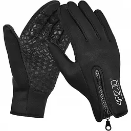Рукавички для бігу 4FIZJO Size XL Black (P-5907739318145) - мініатюра 3