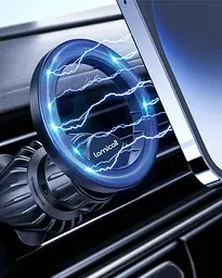 Автомобільний тримач для телефона Lamicall MagSafe 20 супермагнітів для вентиляційного отвору, аксесуари MagSafe - мініатюра 4
